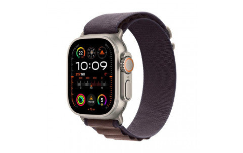 Apple Watch Ultra 2/ GPS/ Cellular/ 49mm/ Caja de Titanio/ Correa Loop Alpine Indigo L Grande