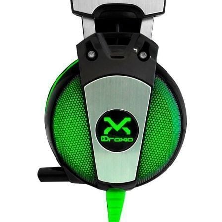 Auriculares Gaming con Micrófono Droxio Hadlok/ Jack 3.5/ Verde