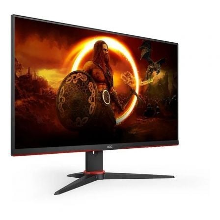 Monitor Gaming AOC 24G2SPAE/BK 23.8"/ Full HD/ 1ms/ 165Hz/ IPS/ Multimedia/ Negro