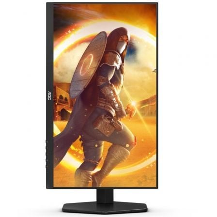 Monitor Gaming AOC 24G4X 23.8"/ Full HD/ 0.5ms/ 180Hz/ IPS/ Multimedia/ Regulable en altura/ Negro