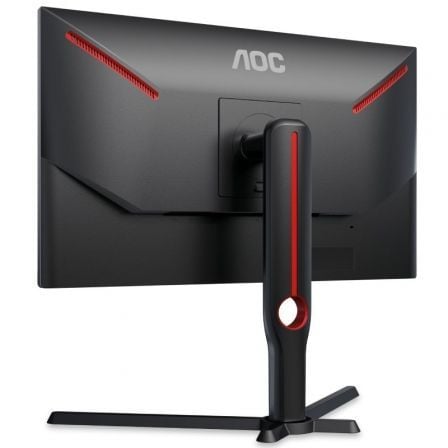 Monitor Gaming AOC 25G3ZM/BK 24.5"/ Full HD/ 0.5ms/ 240Hz/ VA/ Regulable en altura/ Negro y Rojo