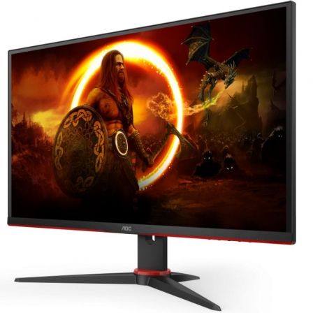 Monitor Gaming AOC 27G2SPAE/BK 27"/ Full HD/ 1ms/ 165Hz/ IPS/ Multimedia/ Negro y Rojo