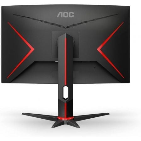 Monitor Gaming Curvo AOC C27G2ZU/BK 27"/ Full HD/ 0.5ms/ 240Hz/ VA/ Multimedia/ Regulable en altura/ Negro