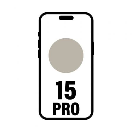 Smartphone Apple iPhone 15 Pro 1Tb/ 6.1"/ 5G/ Titanio Natural