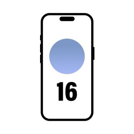 Smartphone Apple iPhone 16 128GB/ 6.1"/ 5G/ Azul Ultramar