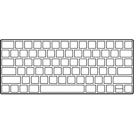 Teclado Inalámbrico Apple Magic Keyboard/ Plata