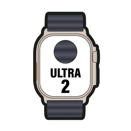 Apple Watch Ultra 2/ GPS/ Cellular/ 49mm/ Caja de Titanio/ Correa Ocean Azul Marino