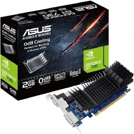 Tarjeta Gráfica Asus GeForce GT 730/ 2GB GDDR5