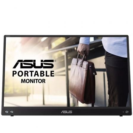 Monitor Portátil Asus ZenScreen MB16ACV 15.6"/ Full HD/ Negro