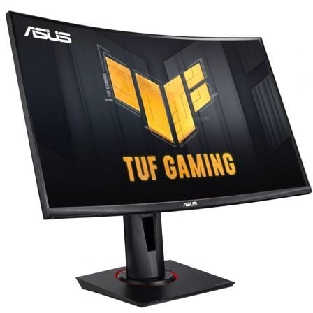 Monitor Gaming Curvo Asus TUF Gaming VG27VQM 27"/ Full HD/ 1ms/ 240Hz/ VA/ Multimedia/ Regulable en altura/ Negro