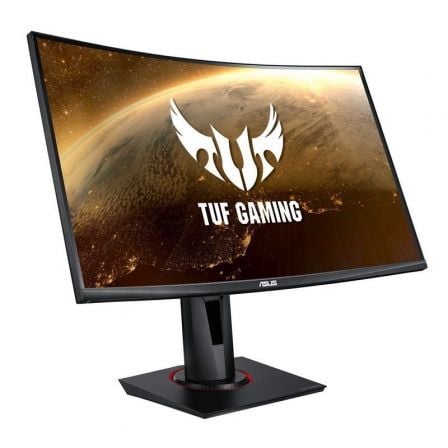 Monitor Gaming Curvo Asus TUF Gaming VG27WQ 27"/ WQHD/ 1ms/ 165Hz/ VA/ Multimedia/ Regulable en Altura/ Negro