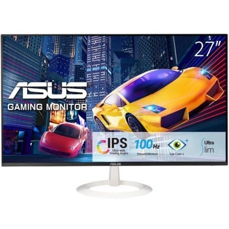 Monitor Gaming Asus VZ27EHF-W 27"/ Full HD/ 1ms/ 100Hz/ IPS/ Blanco