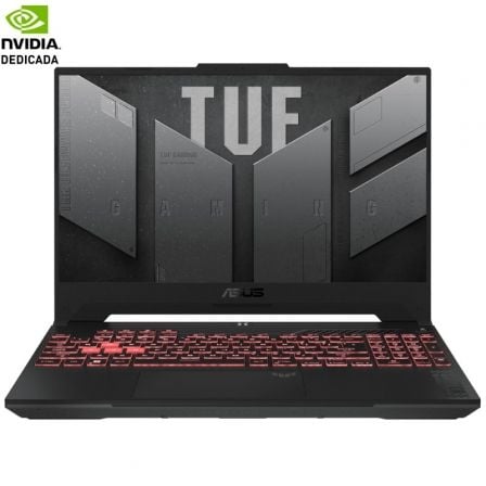 Portátil Gaming Asus TUF A15 TUF507NU-LP036 Ryzen 7 7735HS/ 16GB/ 512GB SSD/ GeForce RTX 4050/ 15.6"/ Sin Sistema Operativo