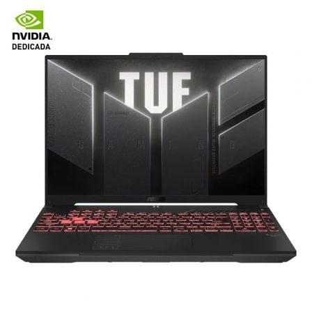 Portátil Gaming Asus TUF Gaming A16 TUF607PI-QT047 Ryzen 9 7845HX/ 32GB/ 1TB SSD/ GeForce RTX 4070/ 16"/ Sin Sistema Operativo