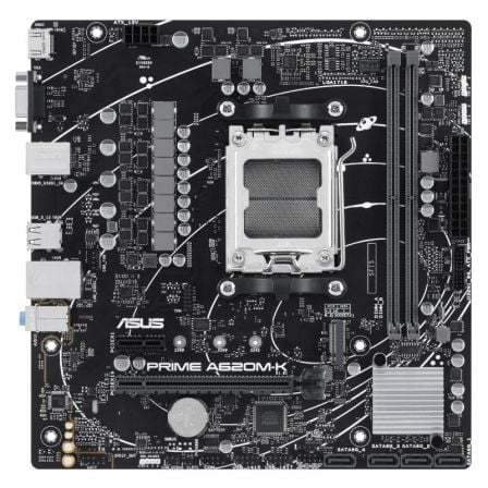 Placa Base Asus Prime A620M-K Socket AM5/ Micro ATX