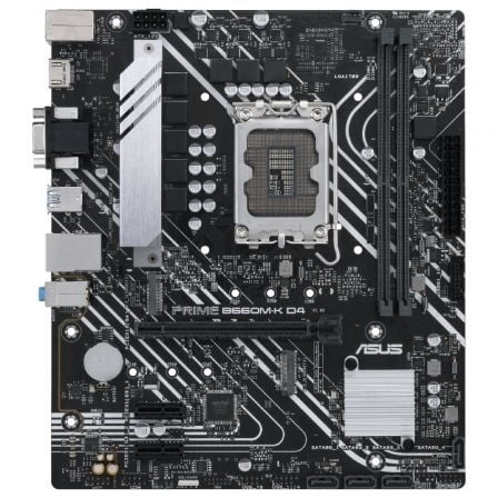 Placa Base Asus Prime B660M-K D4/ Socket 1700/ Micro ATX