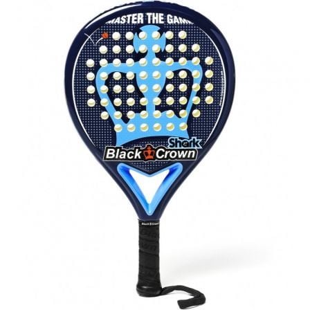 Pala de Pádel Black Crown Shark/ Azul