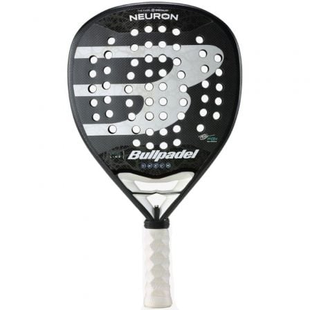 Pala de Pádel Bullpadel Neuron 2024/ Blanca y Negra (Fede Chingotto)