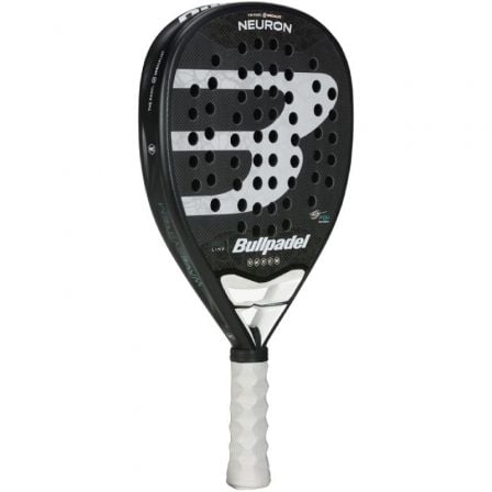 Pala de Pádel Bullpadel Neuron 2024/ Blanca y Negra (Fede Chingotto)