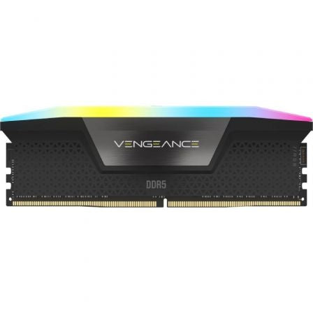 Memoria RAM Corsair Vengeance RGB 2 x 16GB/ DDR5/ 6000MHz/ 1.35V/ CL30/ AMD Expo/ DIMM