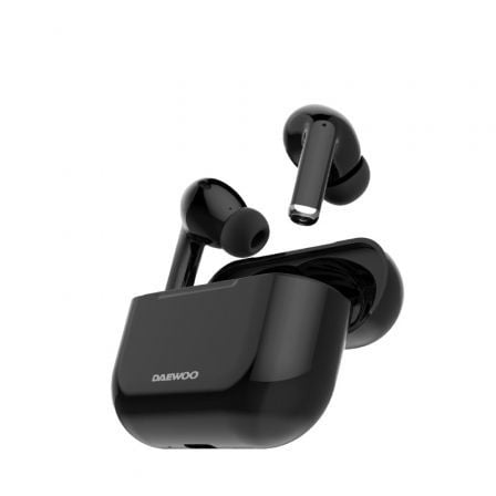 Auriculares Bluetooth Daewoo DW2001 con estuche de carga/ Autonomía 6h/ Negros