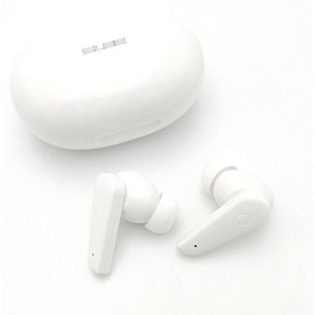 Auriculares Bluetooth Elbe ABTWS-005-B con estuche de carga/ Autonomía 3.5h/ Blancos