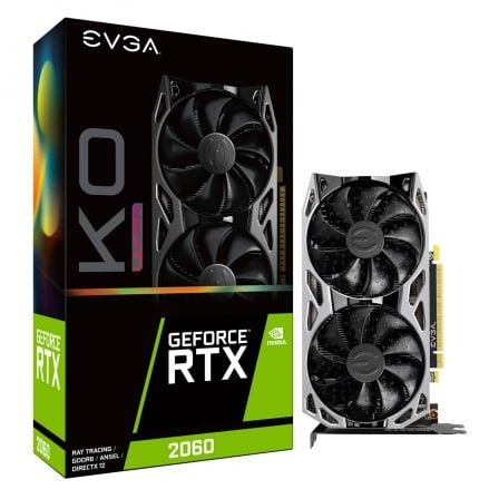 Tarjeta Gráfica EVGA GeForce RTX 2060 KO ULTRA GAMING/ 6GB GDDR6