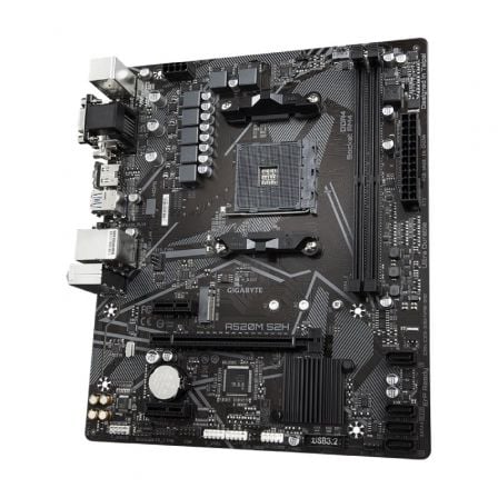 Placa Base Gigabyte A520M S2H Socket AM4/ Micro ATX