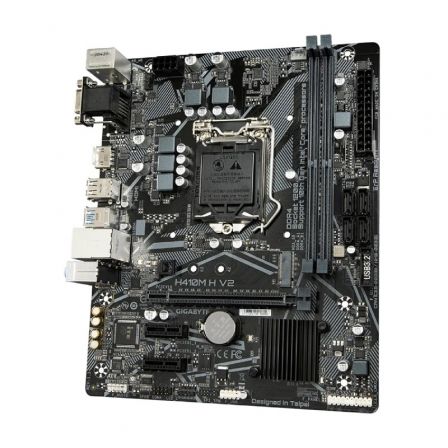 Placa Base Gigabyte H410M H V2 Socket 1200/ Micro ATX