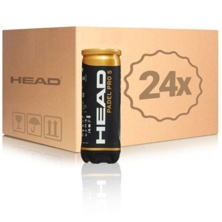 Cajón Bolas Head Padel Pro S/ 24 packs de 3 unidades