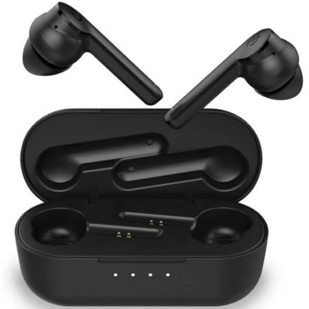 Auriculares Bluetooth Hiditec Vesta con estuche de carga/ Autonomía 8h/ Negros