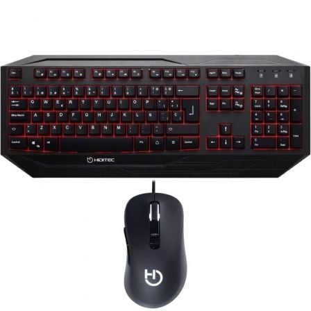 Pack Gaming Hiditec PAC010036/ Teclado Gaming GK200 + Ratón Blitz