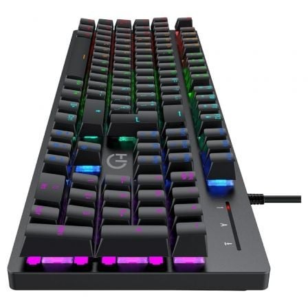 Teclado Gaming Mecánico Hiditec GK400 ARGB/ Switch Rojo