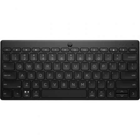 Teclado Compacto Inalámbrico por Bluetooth HP 350/ Negro