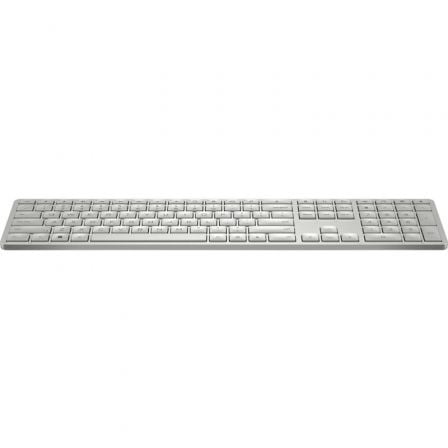 Teclado Inalámbrico Programable HP 970/ Blanco