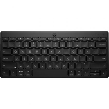 Teclado Compacto Inalámbrico por Bluetooth HP 355 Bluetooth/ Negro