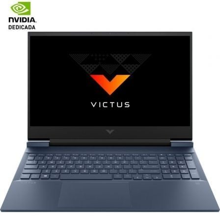 Portátil Gaming HP Victus 15-FA0048NS Intel Core i7-12650H/ 16GB/ 512GB SSD/ GeForce RTX 3050/ 15.6"/ Sin Sistema Operativo