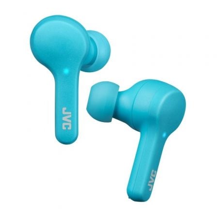 Auriculares Bluetooth JVC HA-A7T con estuche de carga/ Autonomía 6h/ Azules