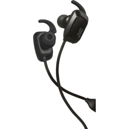 Auriculares Inalámbricos Deportivos JVC HA-ET65BV/ con Micrófono/ Bluetooth/ Negros