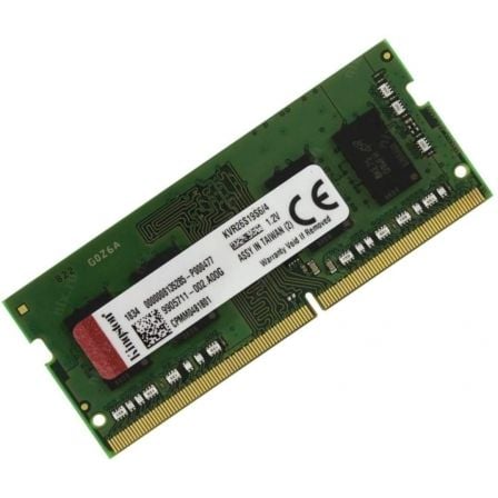 Memoria RAM Kingston ValueRAM 4GB/ DDR4/ 2666MHz/ 1.2V/ CL19/ SODIMM