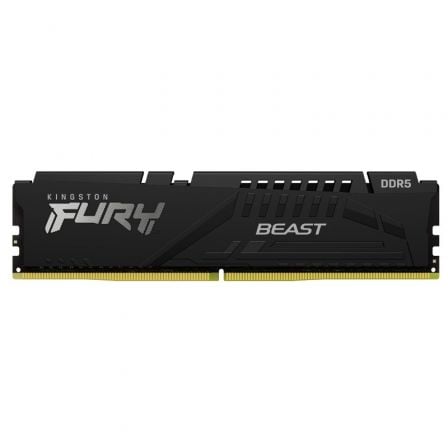 Memoria RAM Kingston FURY Beast 16GB/ DDR5/ 5200MHz/ 1.1V/ CL38/ DIMM