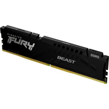 Memoria RAM Kingston FURY Beast 16GB/ DDR5/ 5600MHz/ 1.25V/ CL40/ DIMM