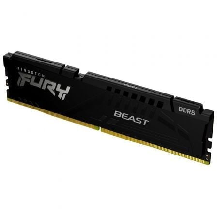 Memoria RAM Kingston FURY Beast 16GB/ DDR5/ 6000MHz/ 1.4V/ CL30/ DIMM