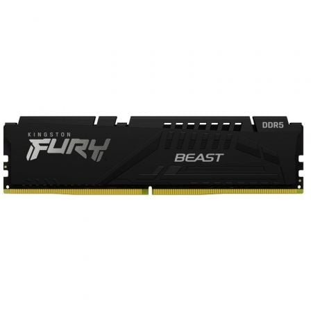 Memoria RAM Kingston FURY Beast 16GB/ DDR5/ 6000MHz/ 1.4V/ CL30/ DIMM