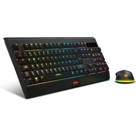 Pack Gaming Krom Kabala/ Teclado + Ratón Inalámbricos