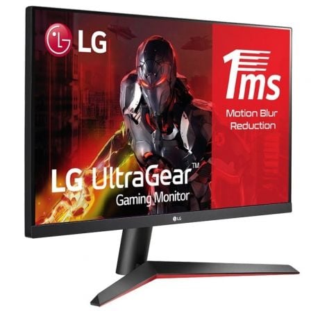 Monitor Gaming LG 24MP60G-B 23.8"/ Full HD/ 1ms/ 75Hz/ IPS/ Negro