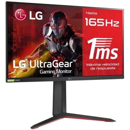 Monitor Gaming LG UltraGear 27GP850P-B 27"/ QHD/ 1ms/ 165Hz/ IPS/ Regulable en altura/ Negro