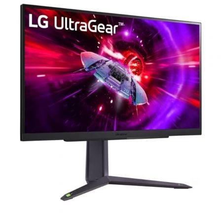 Monitor Gaming LG UltraGear 27GR75Q-B 27"/ QHD/ 1ms/ 165Hz/ IPS/ Regulable en altura/ Negro