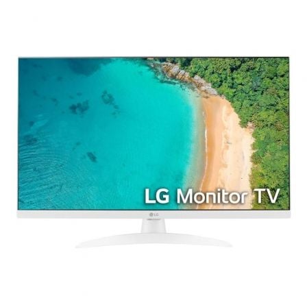 Monitor/Televisor LG 27TQ615S-WZ 27"/ Full HD/ Multimedia/ SmartTV/ Blanco