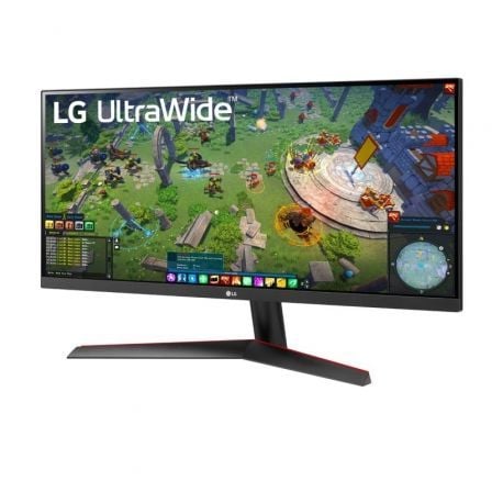 Monitor Gaming Ultrapanorámico LG 29WP60G-B 29"/ WFHD/ 1ms/ 75Hz/ IPS/ Negro